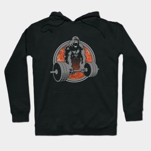 Gorilla Lifting Color Hoodie